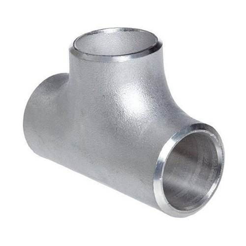Quality SS304 SS321 SS316L Butt Weld Pipe Fittings TEE 2" Black Painting for sale