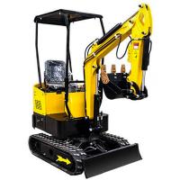 Quality EPA Excavator Digging Machines Crawler Bagger 1 Ton Micro Digger for sale