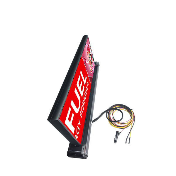 Quality FCC Wireless P2.5 Digital Taxi Roof LED Display Android 4G Advertising Light Box for sale