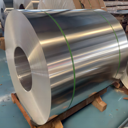 Quality Silver 1100 Cold Rolled Aluminium Coil Smooth Surface Aluminum Sheet Metal Roll for sale