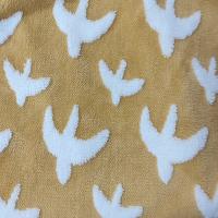 Quality Jacquard Shu Velveteen Fabric 300gsm For Coat Sofa Cover 100% Polyester Plush Fleece Fabric for sale