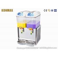 China Commercial Double Tanks Cold Juice Dispenser / Beverage Dispenser Machine factory