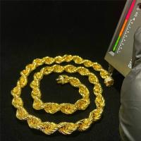 China 11mm Latest Version Hand Moissanite Hip Hop Chains Round Inlaid Gold Rope Chain factory