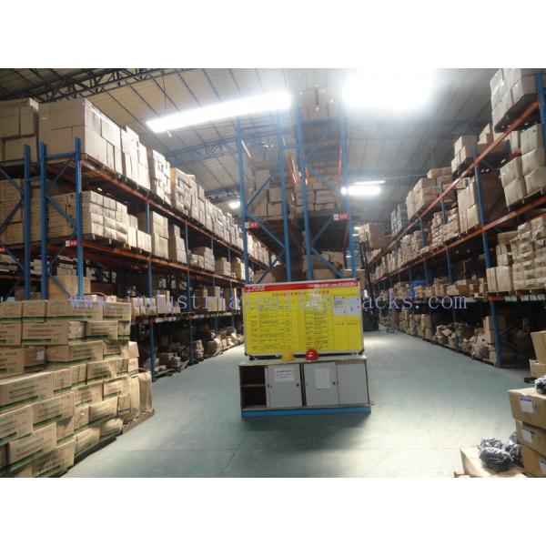Quality Adjustable Pallet Racking Solution System 3 Beam Level And Floor 16.5FT / 5M Height for sale