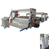 China 2750mm Width Roll Rewinder Machine , Tissue Jumbo Roll Slitting Machine factory