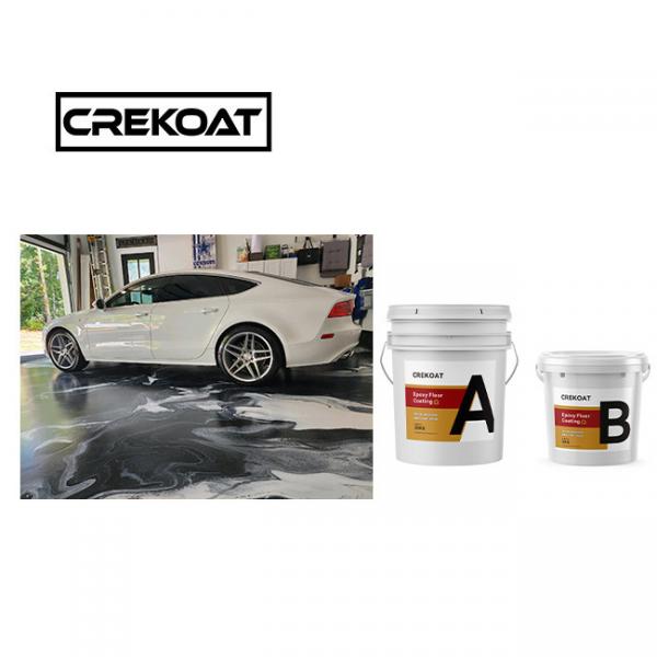 Quality Crystal Clear Epoxy Resin Coating Seamless Zero VOC 100% Solids for sale