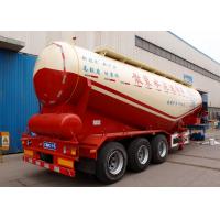 China CIMC semi remorque cocotte de ciment 50t bulk cement tank bulker trailer transport flour of cargo tank factory