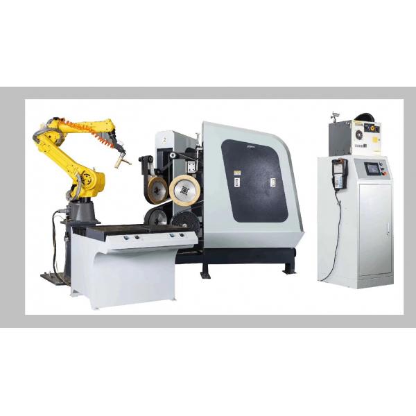 Quality Programmable Robotic Grinding Machine For Brightening Stainless Steel Sinks for sale