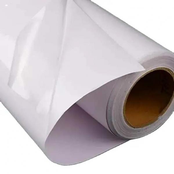 Quality Repositionable Back Self Adhesive PP Paper Sheet Matt White Polypropylene Film for sale