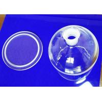 Quality Flask Combustion Boat Science Lab Glassware Transparent Fused Quartz for sale