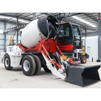 China Fast Delivery Concrete Mixer Truck 2 Cubic Concrete Mixer Self Loading Cement Mixer Truck for sale