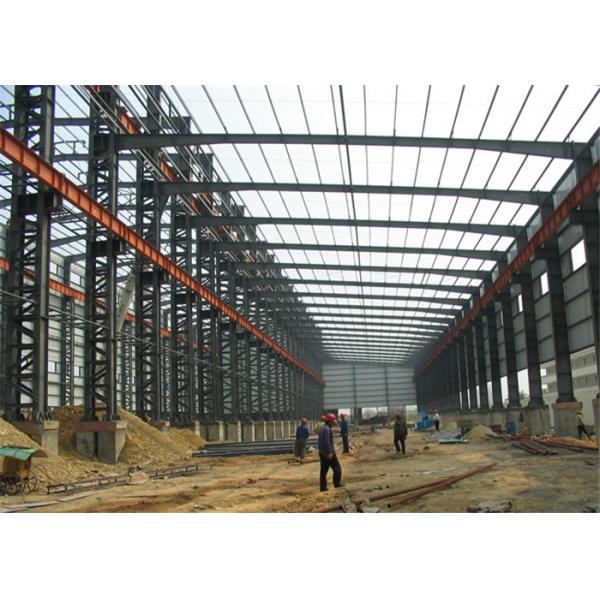 Quality Easy / Quick Assembly Prefab construction Design professional sandwich panel prefabricated steel structure workshop for sale