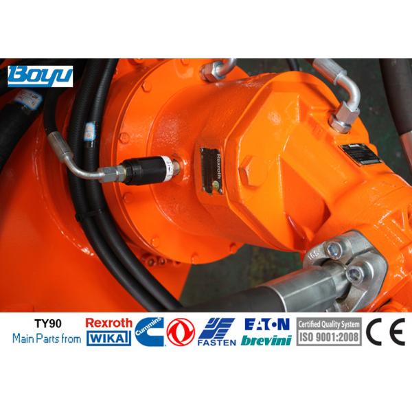 Quality Groove Number 8 Hydraulic Cable Pull machinery 100kN with 118kw Cummins Engine for sale