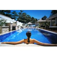 China Large Swimming Pools Design plans / swimming pool construction for Holiday Resort or SPA factory