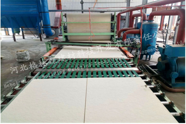 China High Strength Mineral Fiber Ceiling Board Production Line ISO CE Certification factory