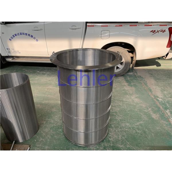 Quality Large Size Wedge Wire Filter Elements Diameter 600mm Length 1100mm for sale