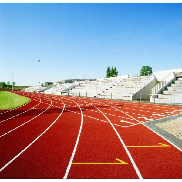 Quality Durable Athletic Running Tracks IAAF Certified 15.9mm Thickness For Stadium for sale