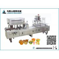 China Automatic Jelly | Fruit juice Cup Filling and Sealing Machine factory