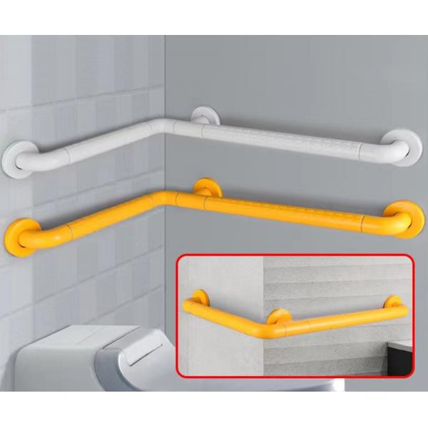 Quality L Shaped Stainless Steel Grab Rails , Wall Mount Handicap Toilet Grab Bars OEM for sale