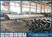 China Steel Electric Pole Power Transmission Poles / Electric Transmission Tower factory