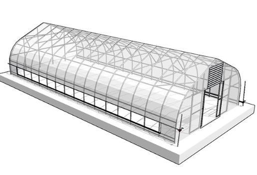 Quality Agricultural Galvanized Tunnel Greenhouse Plastic Tomato Greenhouse With Bolt for sale