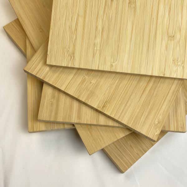 Quality FSC Sturdy Solid Bamboo Plywood Sheets With Square Edge Finish for sale
