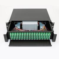 China Sliding Type FTTH Optical Junction Box ODF Patch Panel Terminal Box for sale