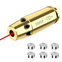 Quality Red Laser Boresighter 9mm Brass Laser Bore Sight 9mm For Calibration for sale