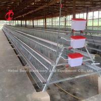 Quality Commercial Chicken Layer Battery Cage System 2.0m*2.0m*1.45m In Nigeria Star for sale