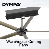 Quality Low Noise 9ft Residential HVLS Fans Garage Vent Giant Industrial Ceiling Fans for sale