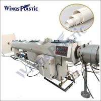 China Plastic PVC Pipe Making Manufacturing Machine Pvc/upvc/cpvc/pvc Pipe Extrusion Machine factory
