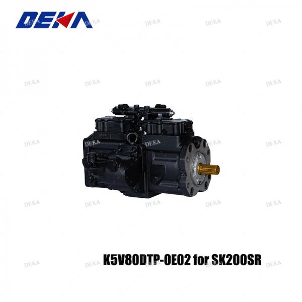 Quality Casting Iron Excavator Piston Pump K5V80DTP-0E02 For SK200SR Hydraulic Mian Pump for sale