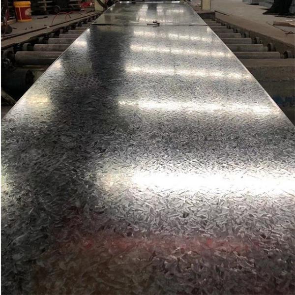 Quality Cold Rolled Galvanized Steel Plate Thick Sheet Hot Dip 4.0mm T5 1250mm for sale