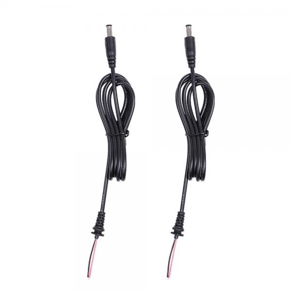 Quality Male And Female Power Cable Assemblies With Strain Relief DC 5.5mm X 2.1mm for sale
