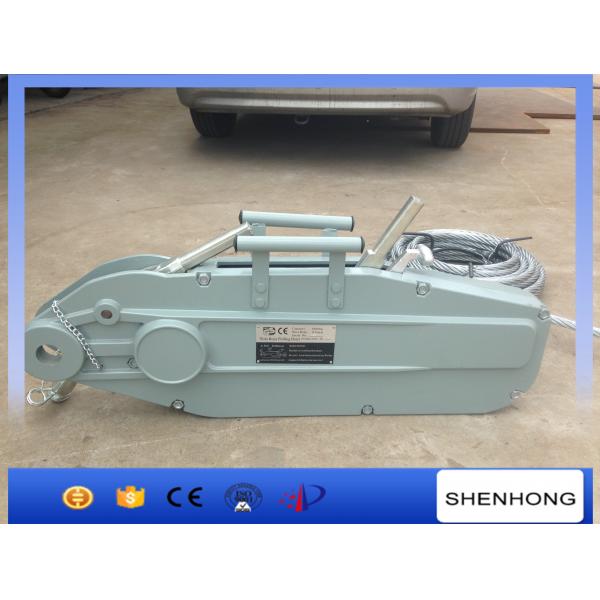 Quality Wire Rope Hoist Winch Tightening Cable Pulling Tools Tirfor include rope 20m for sale