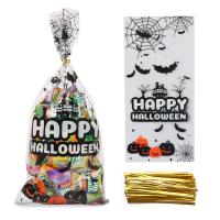 China PP LDPE Customer Printing 150 Pieces Halloween Cellophane Bags factory