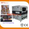 China PCB Depaneling Machine Laser Cutter with 355nm Laser Wavelength factory
