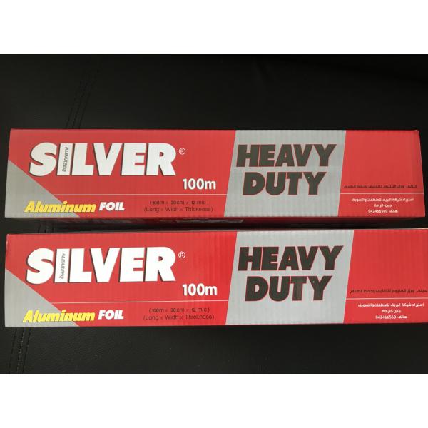 Quality Cooking Thin Aluminium Foil , Big Roll Of Aluminum Foil Environment Friendly for sale