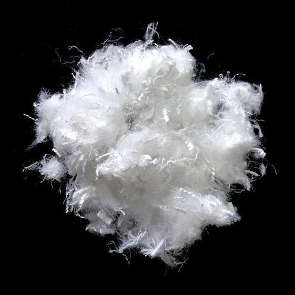Quality Semi Virgin Polyester Staple Fiber 2.5D×8mm With Warmth Retention Property for sale