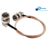 China Lanparte HD SDI Video Cable BNC Male Right to BNC Right Angle Plug Pigtail Coaxial Cable RG179 factory