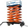 China Fast Speed Aerial Work Platform , 0.7m Overall Width Electric Lift Platform factory
