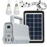 China Portable Mini Solar Power Lighting System Kits LED Bulbs With Music Speaker factory