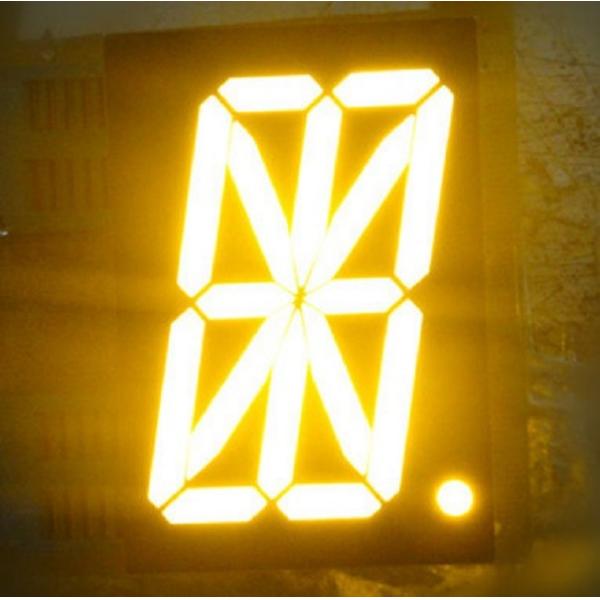 Quality 1 Single Digit 16 Segment Alphanumeric Numeric LED Display Low Current Operation for sale