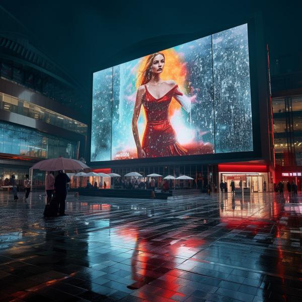 Quality Customized High Brightness LED Display Rainproof LED Screen P4 Outdoor for sale