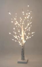 China 72pcs Holiday LED Lights Birch Light Tree With Fairy Lights Battery Decoration factory