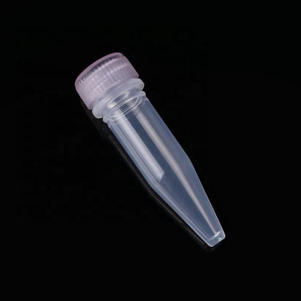 Quality 1.5ml Conical Bottom Microcentrifuge Tube Sample Tube With Screw Hat for sale