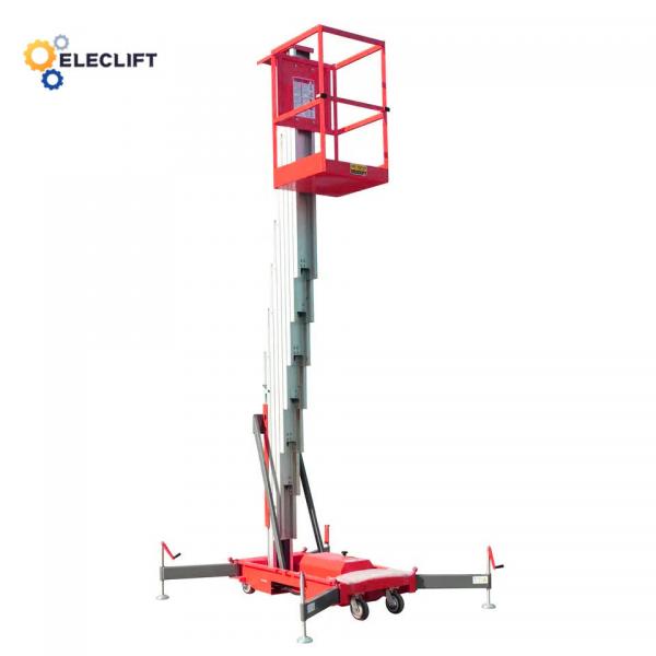Quality 1.2mx0.8m Self Propelled Single Man Lift 30 Feet Load Capacity 200kg for sale