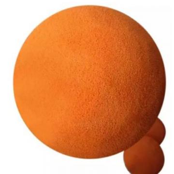 Quality 2"-8" Rubber Sponge Cleaning Ball Round For Concrete Pipe Tube Cleaning for sale