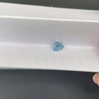 China Triangular CVD Man Made Blue Lab Grown CVD Diamonds 0.89ct IGI Certified factory