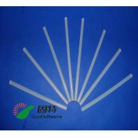 China Light White Transparent Hot Melt Adhesive Stick  , Solid High Strength Hot Glue Gun Sticks factory